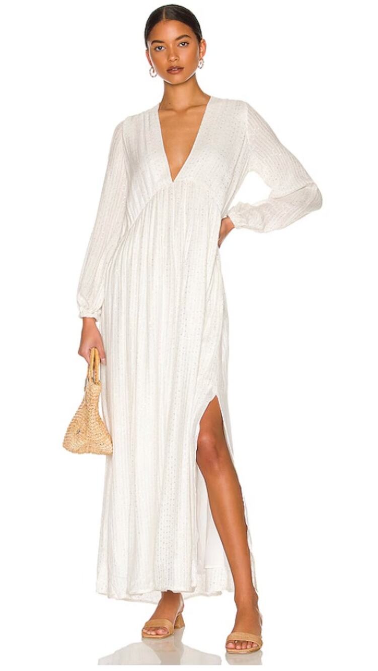 Sundress Chicago Maxi Dress Womens New Medium Large Revolve
